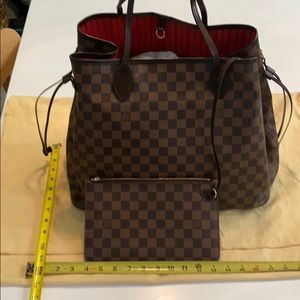 LOUIS VUITTON NEVERFULL NM GM DAMIER EBENE CLASSIC